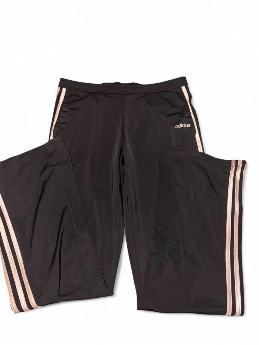Y2K Adidas Black Track Pants